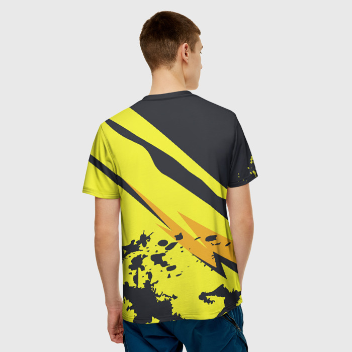 Collectibles Men T-Shirt Metro 2033 Exodus Yellow Fury