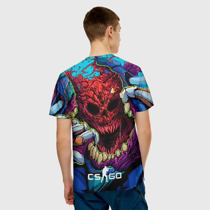 Merch Men T-Shirt Cs:go Hyper Beast Counter Strike
