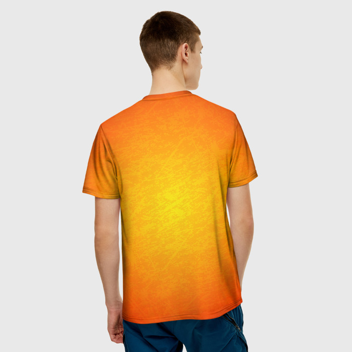 Collectibles Men T-Shirt Psycho Mask Borderlands Orange