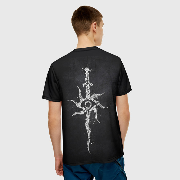 Collectibles Men T-Shirt Dark Souls Sun Sword Print