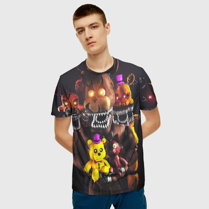 Merchandise Men T-Shirt Five Nights At Freddys Fazbear