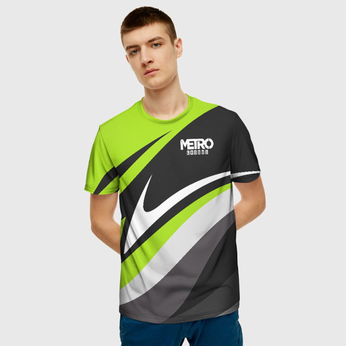 Merchandise Men T-Shirt Metro 2033 Exodus Wild Green