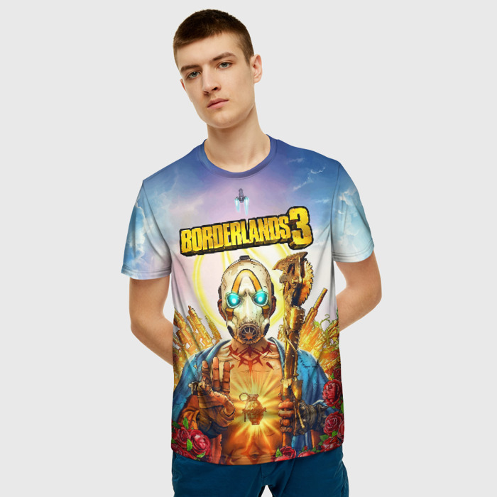 Merchandise Men T-Shirt Borderlands Vault Psycho
