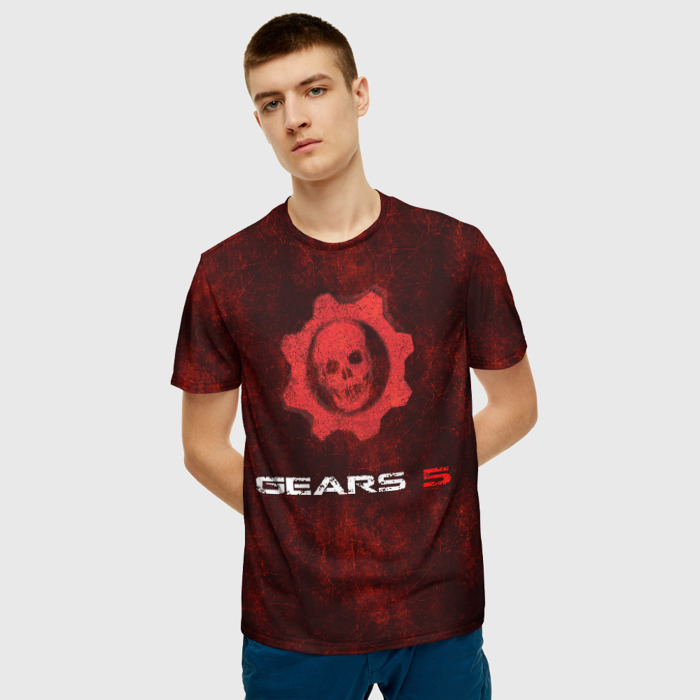 Merchandise Men T-Shirt Gears Of War Bloody Omen