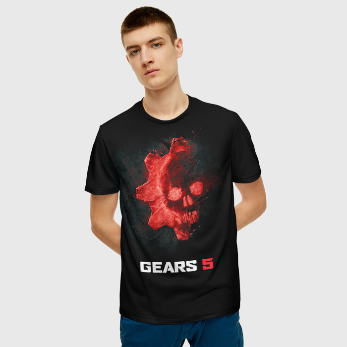Collectibles Men T-Shirt Omen Gears Of War Gears Of War