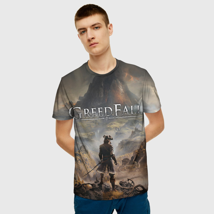 Collectibles Men T-Shirt Greedfall Cover Art