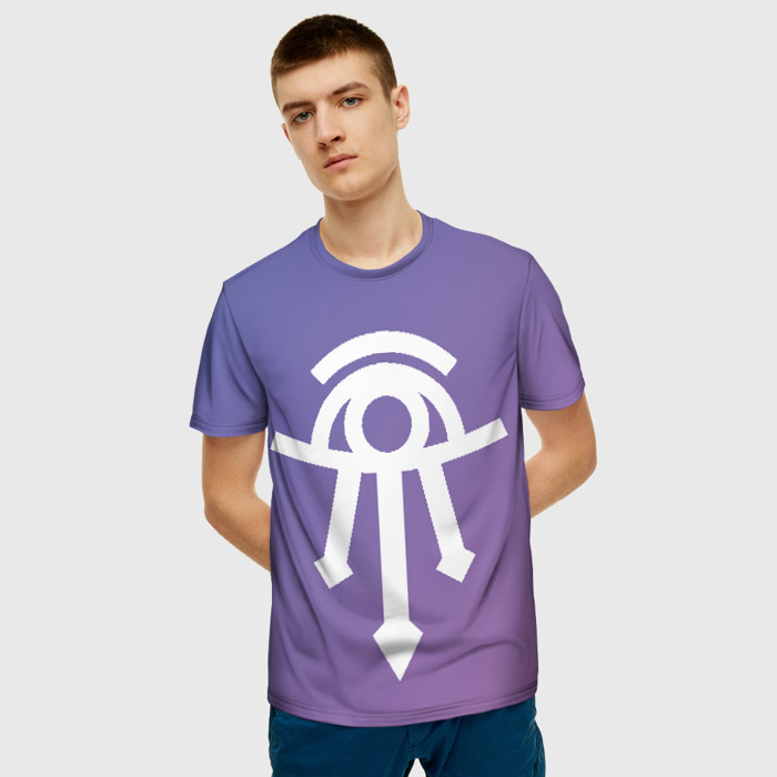 Merch Men T-Shirt Kirin Tor World Of Warcraft Purple