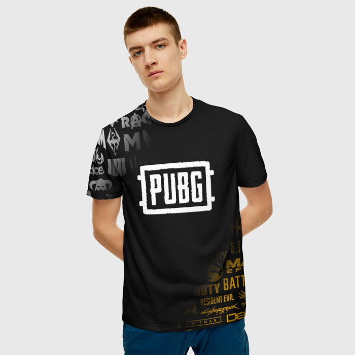 pubg white shirt and tie