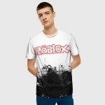 Men's T-shirt Roblox Gradient Print Merch - Idolstore - Merchandise