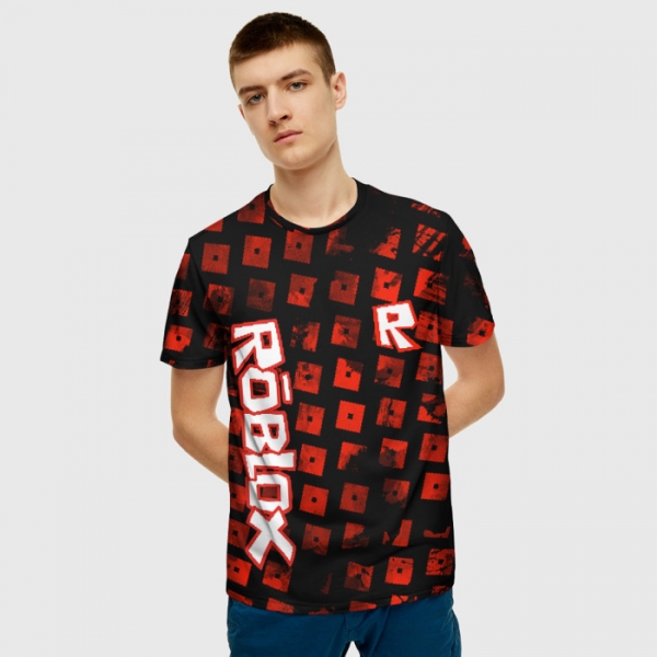Men's T-shirt Roblox Hero Print Merchandise - Idolstore