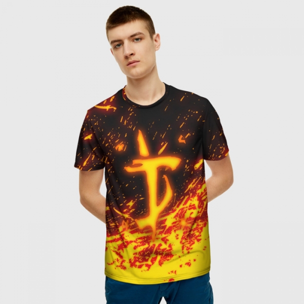 Tee shirt flamme hot sale