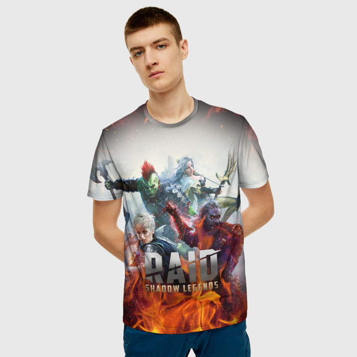 Merchandise Men'S T-Shirt Clothes Scene Raid Shadow Legends