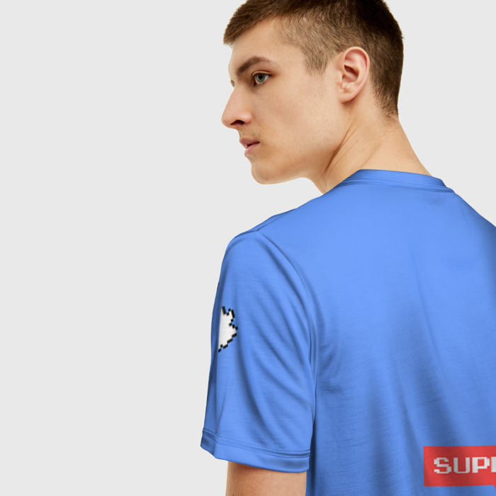 Merch Men T-Shirt Mario Supreme 8Bit