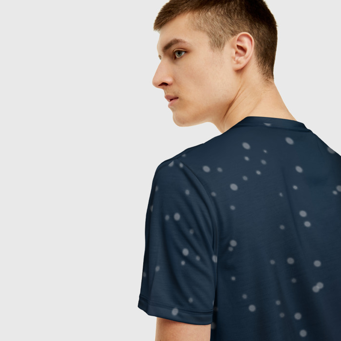 Merchandise Men T-Shirt Celeste Logo Snow