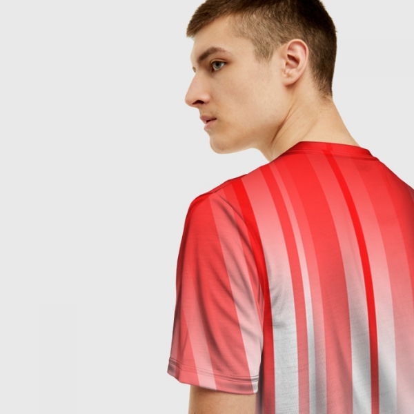 Buy Men S T Shirt Roblox Gradient Print Merch Idolstore - cut out tee roblox