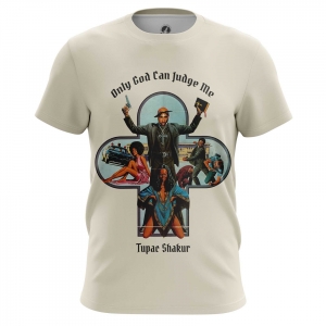 Men’s t-shirt Only God Can Judge Me 2pac Top Idolstore - Merchandise and Collectibles Merchandise, Toys and Collectibles