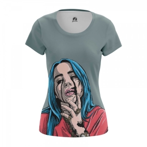 Women’s t-shirt Billie Eilish Jersey Top Idolstore - Merchandise and Collectibles Merchandise, Toys and Collectibles