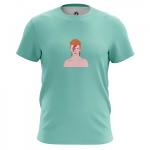 Men’s t-shirt Ziggy Stardust Minimalist David Bowie Top Idolstore - Merchandise and Collectibles Merchandise, Toys and Collectibles