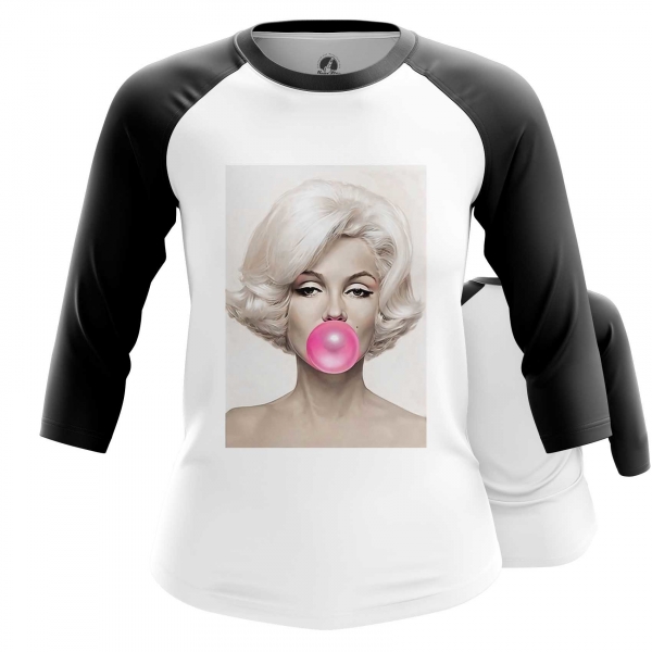 t shirt marilyn monroe bubble gum