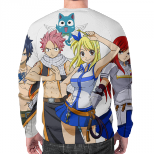 Gray Natsu Lucy Sweatshirt Fairy Tail Idolstore - Merchandise and Collectibles Merchandise, Toys and Collectibles
