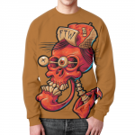 Merchandise Sweatshirt Skull Skeleton Head Ftw Head
