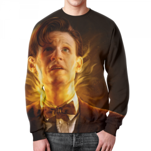Merch Doctor Who Sweatshirt Matt Smith Portrait