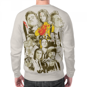 Sweatshirt Tarantino’s Heroes design print Idolstore - Merchandise and Collectibles Merchandise, Toys and Collectibles