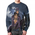 Merchandise Sweatshirt Catwoman Game Version Art