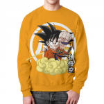 Merchandise Dragon Ball Sweatshirt Doragon Bōru Orange