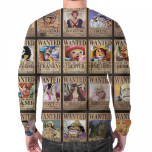 One piece Sweatshirt Wanted Pirates Idolstore - Merchandise and Collectibles Merchandise, Toys and Collectibles