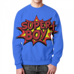 Merch Sweatshirt Superboy Comic Books Dc Comics