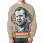 Collectibles Yippee Ki-Yay Sweatshirt Die Hard Bruce Willis