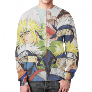 Naruto Sweatshirt Kakashi Sasuke Uchiha Idolstore - Merchandise and Collectibles Merchandise, Toys and Collectibles 2