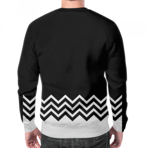 Sweatshirt merchandise Twin Peaks black design Idolstore - Merchandise and Collectibles Merchandise, Toys and Collectibles