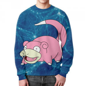 Merchandise Pink Sweatshirt Slowpoke Pokemon