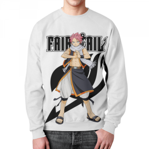 Merch Sweatshirt Fairy Tail Natsu Character