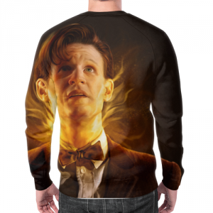 Doctor Who Sweatshirt Matt Smith portrait Idolstore - Merchandise and Collectibles Merchandise, Toys and Collectibles