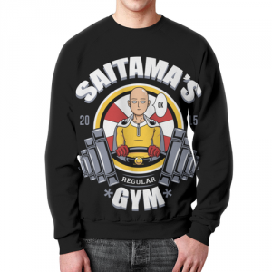 Merchandise One Punch Man Sweatshirt Saitama'S Gym
