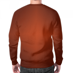 Sweatshirt text design happy Halloween brown Idolstore - Merchandise and Collectibles Merchandise, Toys and Collectibles