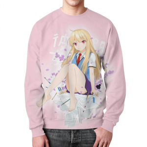 Sweatshirt Kitty from Sakurasou pink print Idolstore - Merchandise and Collectibles Merchandise, Toys and Collectibles 2