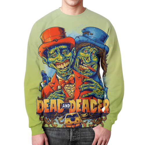 Merch Sweatshirt Dumb And Dumber Zombie Art