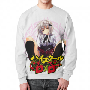 Sweatshirt white design High School DxD Idolstore - Merchandise and Collectibles Merchandise, Toys and Collectibles