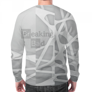 Sweatshirt Breaking Bad Heisenberg gray design Idolstore - Merchandise and Collectibles Merchandise, Toys and Collectibles