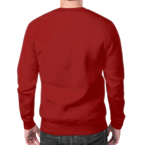 Sweatshirt One Punch Man against Deadpool red Idolstore - Merchandise and Collectibles Merchandise, Toys and Collectibles