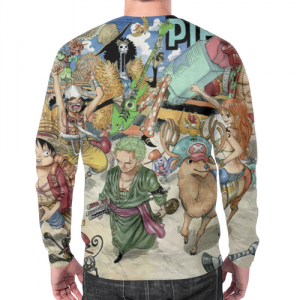 Sweatshirt One Piece design footage print Idolstore - Merchandise and Collectibles Merchandise, Toys and Collectibles