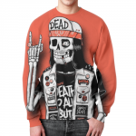 Merch Sweatshirt Bones Brigade Skeleton Art