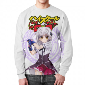 Sweatshirt white High School DxD print design Idolstore - Merchandise and Collectibles Merchandise, Toys and Collectibles 2