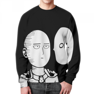 Merchandise One Punch Man Sweatshirt Comic Saitama