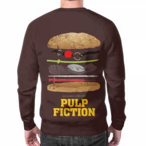 Sweatshirt title Pulp Fiction print design Idolstore - Merchandise and Collectibles Merchandise, Toys and Collectibles