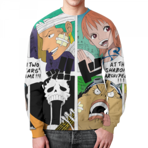 Collectibles Sweatshirt One Piece Comics Print